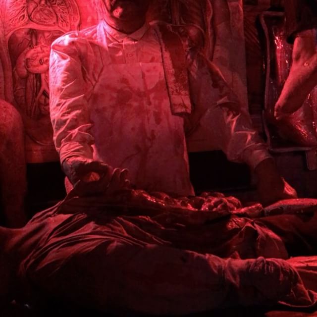 Halloween Vibes. Having fun after a great night at the Advocate. 👻